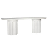 Caitie White Outdoor Dining Table